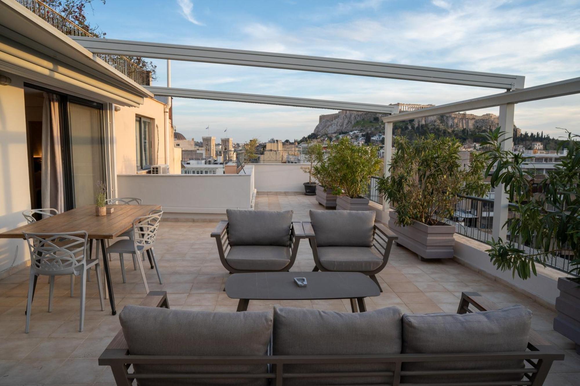 V&V Acropolis View Apartment เอเธนส์ ภายนอก รูปภาพ