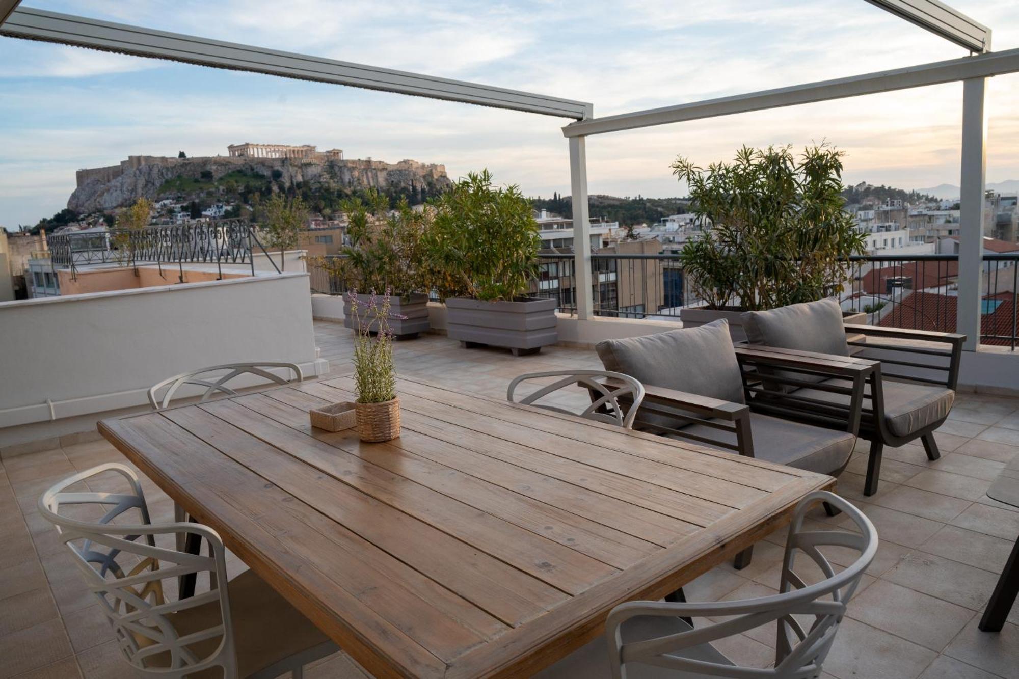 V&V Acropolis View Apartment เอเธนส์ ภายนอก รูปภาพ